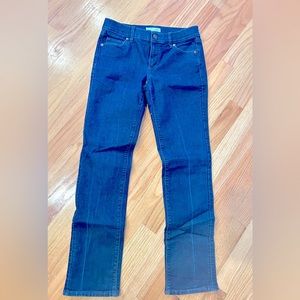 Loft straight jeans - dark rinse